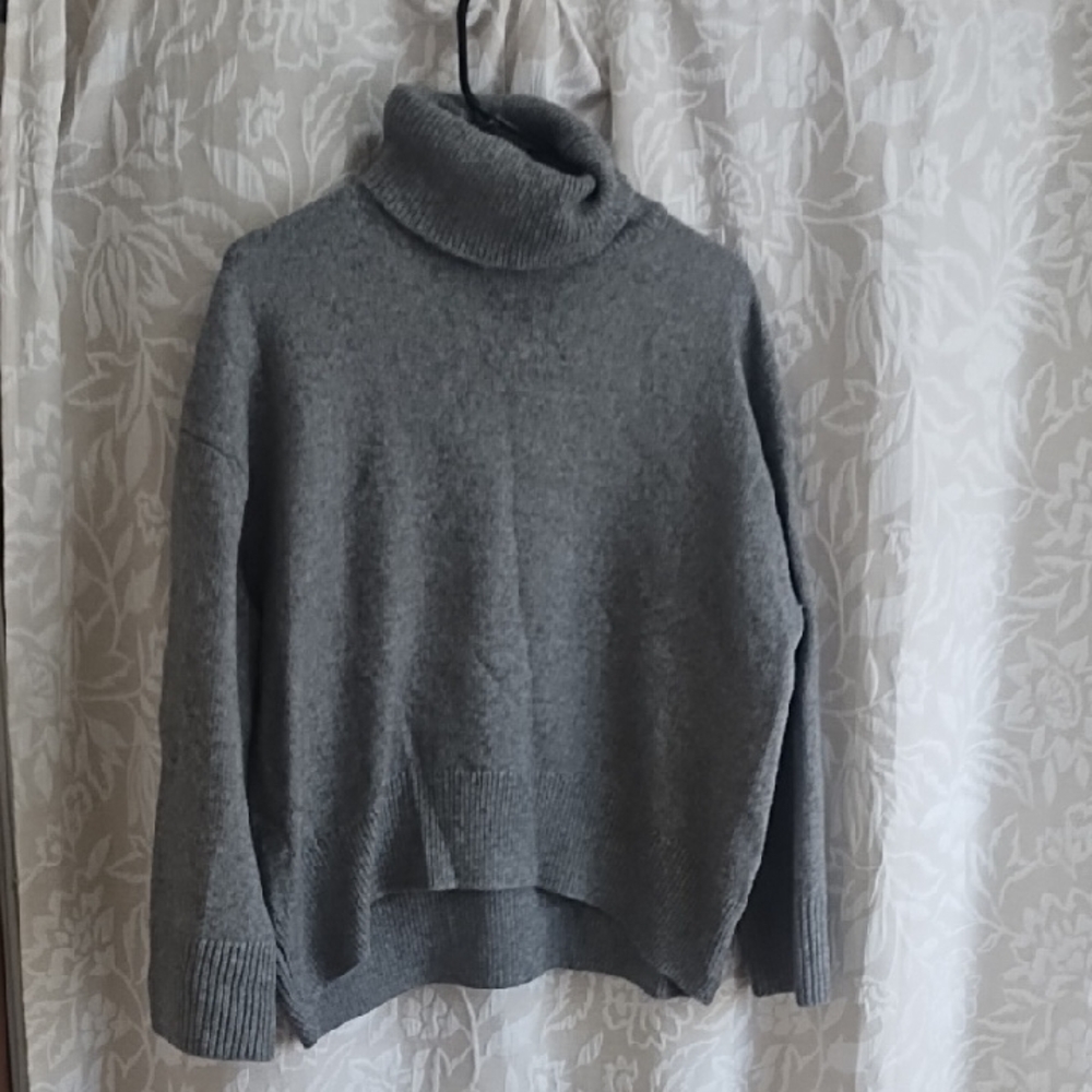 H&M Charcoal Cowl Neck Sweater